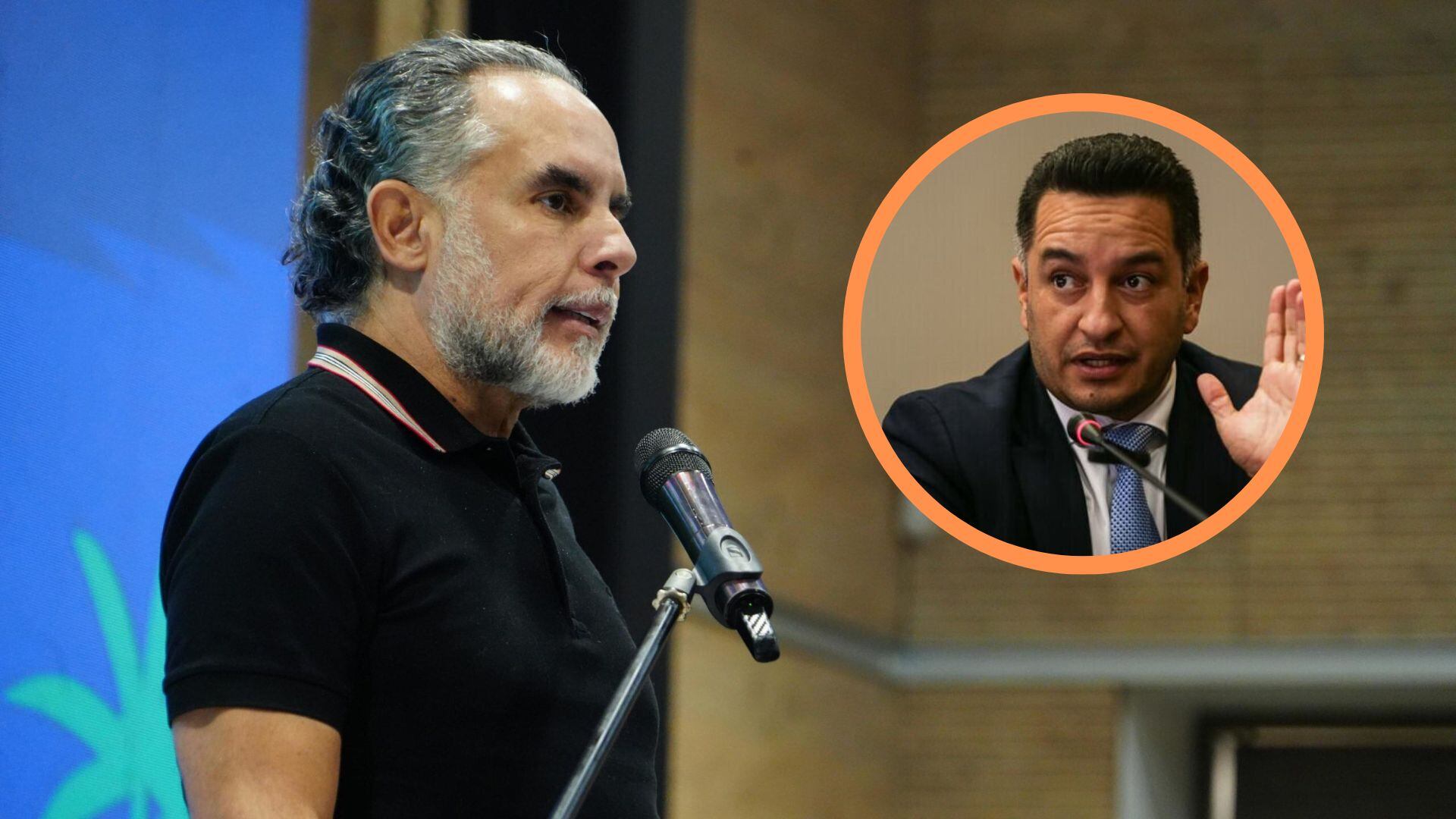 Armando Benedetti, ministro del Interior, apoyó a Andrés Idárraga, ministro de Justicia (e) en medio de escándalo de espionaje - crédito Ministerio del Interior/Colprensa