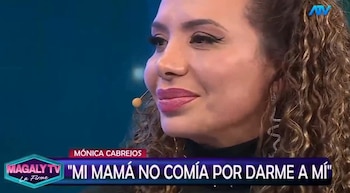 Mónica Cabrejos se sincera sobre la rabia, la culpa y el duelo que marcaron su historia. Captura: Magaly TV La Firme.