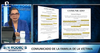 Milagros Leiva rompe su silencio tras polémica por menor del Liceo Naval: “No me van a distraer”. Captura: Panamericana TV.