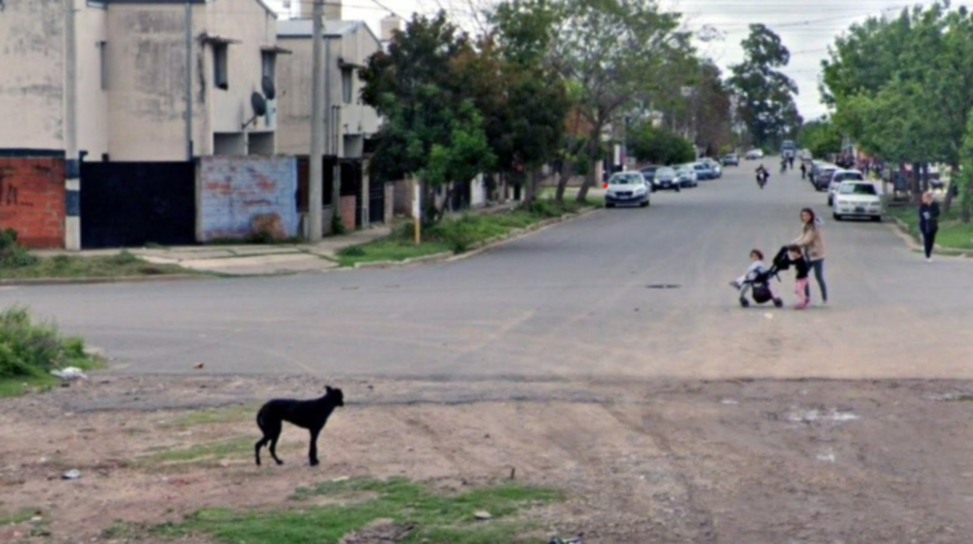 La esquina de Polledo y Oncativo en el barrio Alberdi de Rosario donde el 12 de marzo de 2021 fue asesinado Francisco Antonio Olivera (Rosario3)