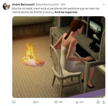 Algunos internautas bromearon sobre la