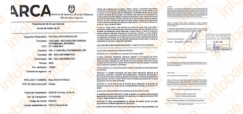 presentación patrimonial patricia bullrich declaración jurada