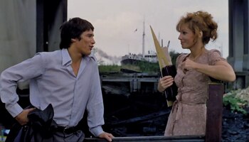 Durante el rodaje de la