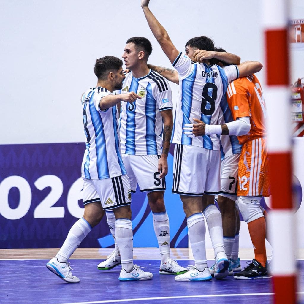 La selección argentina de futsal jugará la final de la Copa América