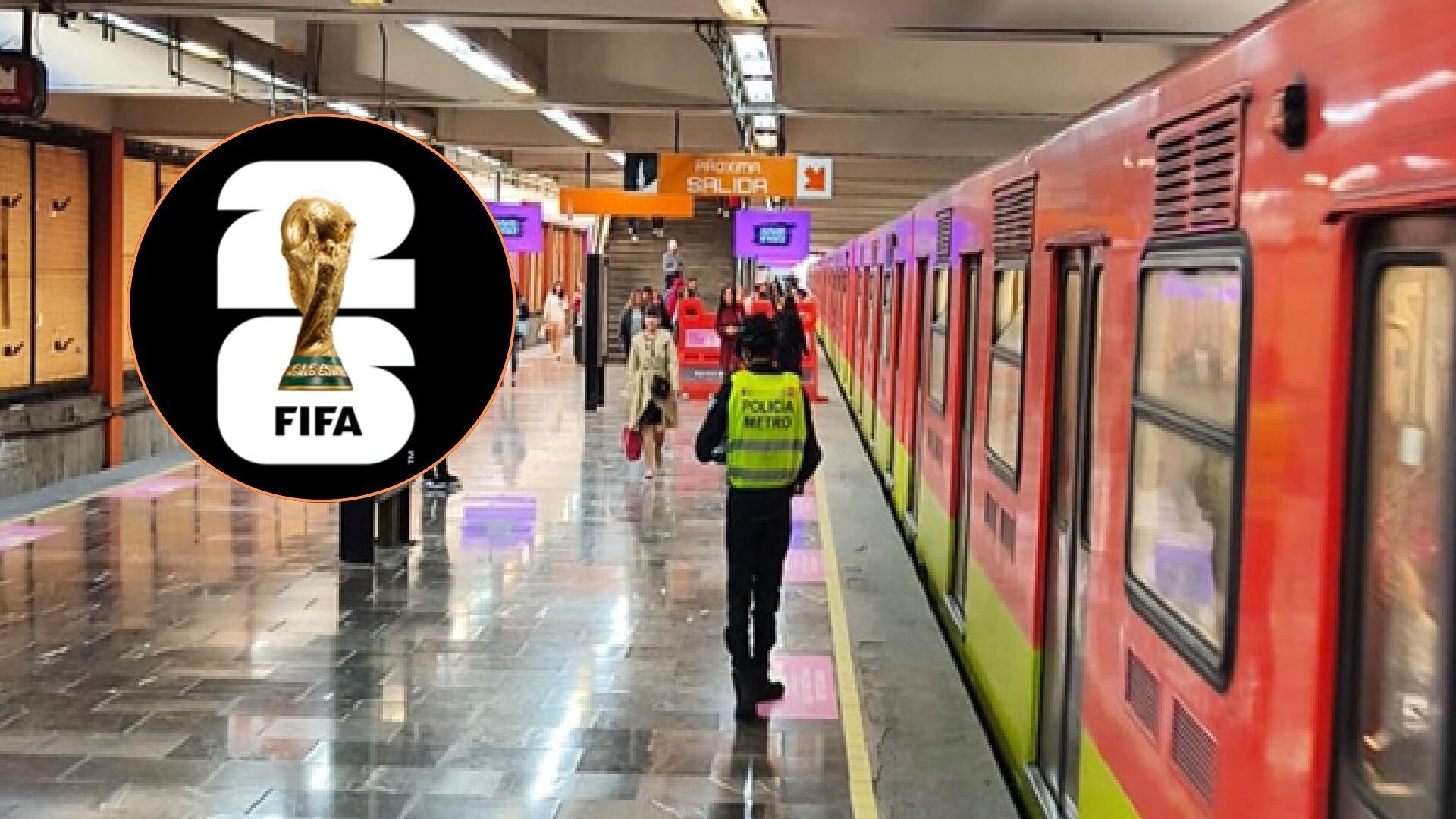 Sindicato del STC Metro negó la propuesta de ampliar el horario de operación por el Mundial 2026 (Ilustración Infobae México/ FIFA)