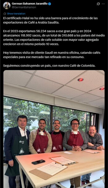 Germán Bahamón, gerente general de