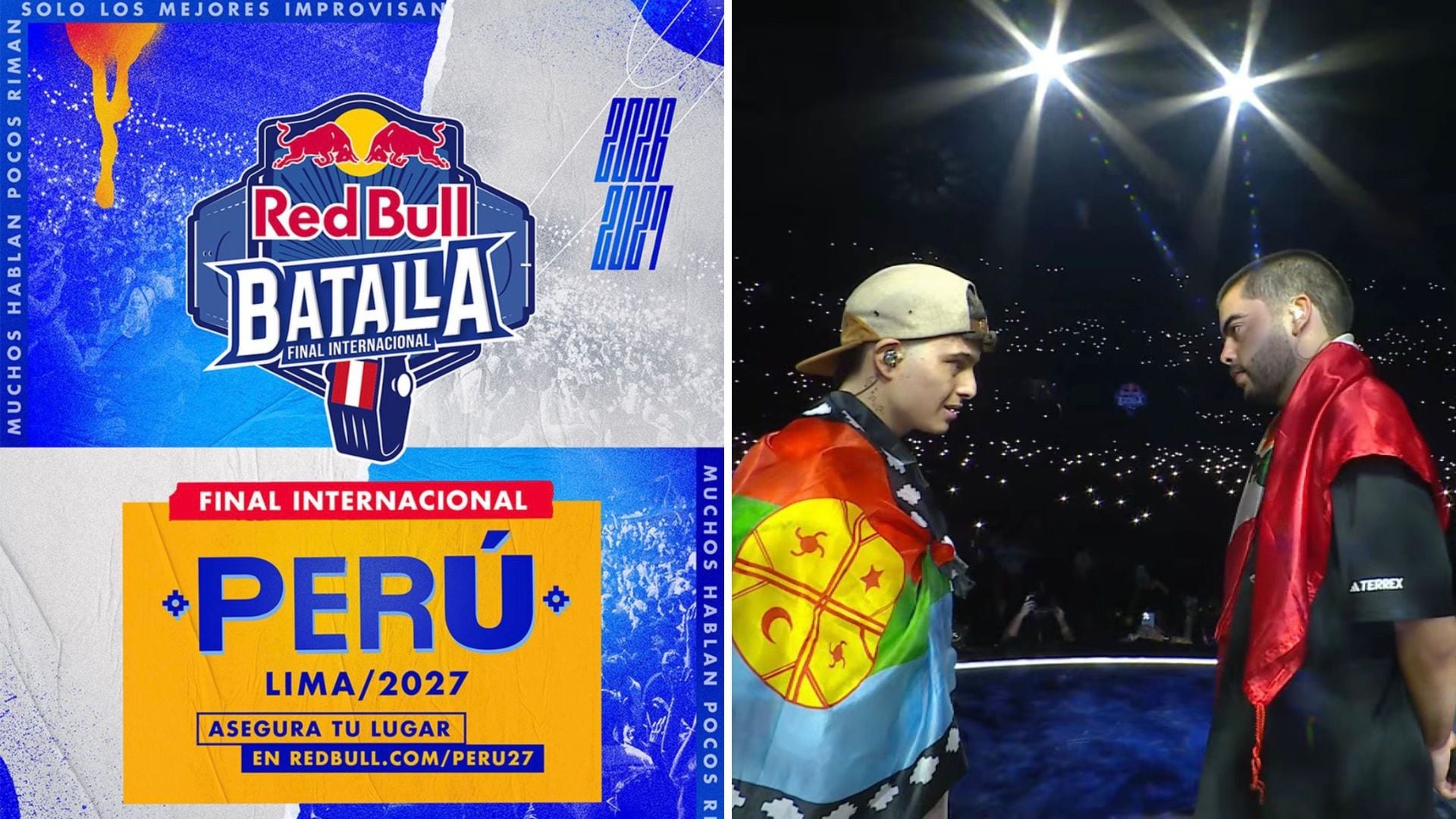 Perú será sede de la Red Bull Batalla 2027: Almendrades tendrá su revancha contra El Menor en su casa.