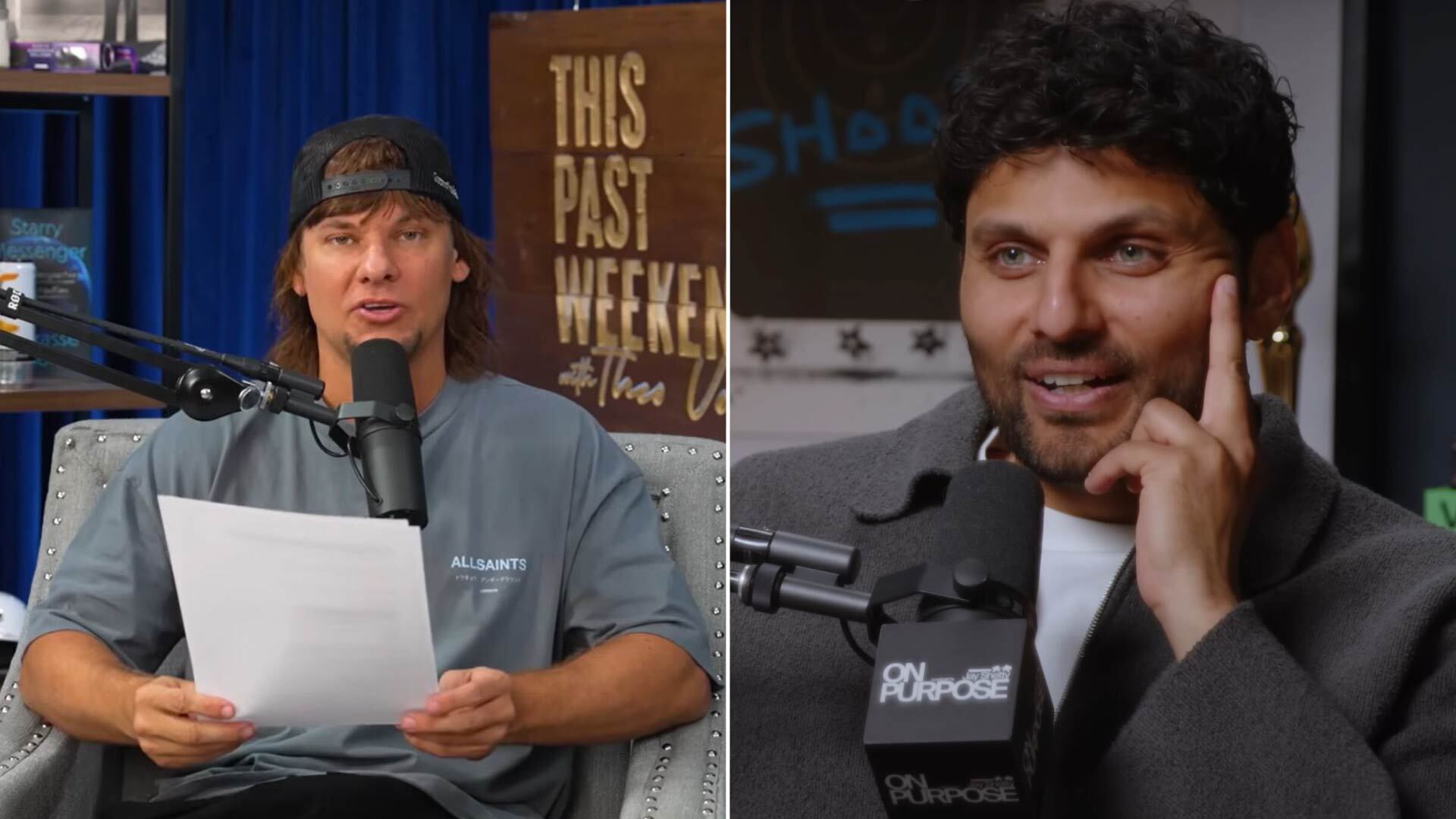 Von gana popularidad con su pódcast “This Past Weekend” y se consolida como referente del humor digital, mientras que Shetty promueve enseñanzas tradicionales y bienestar a través de sus contenidos digitales