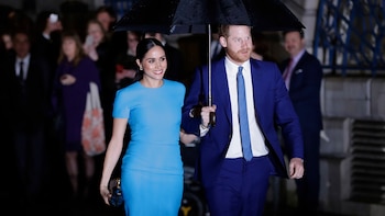 El duque de Sussex realizó un acuerdo privado para vender dos armas de fuego Purdey a un cazador especializado (AP Photo/Kirsty Wigglesworth)