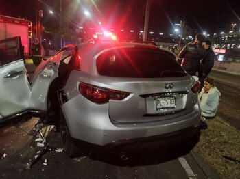 Accidente, Av. del Imán, Coyoacán