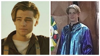 Compararon a Facundo de joven