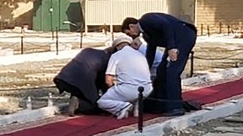 Atentado terrorista durante un acto