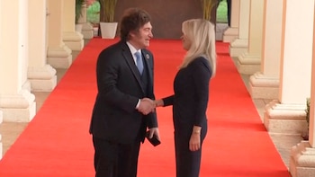 Javier Milei, presidente de Argentina