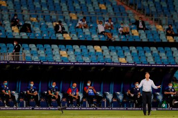 El entrenador Eduardo Berizzo de