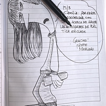 MAriano Ochoa Profesor viral dibujos
