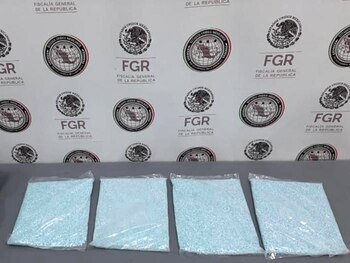 Foto: @FGR / Decomisan Fentanilo