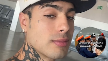 Novio de Katy Cardona, influenciadora colombiana conocida como La Blanquita, fue detenido en aeropuerto de México: qué pasó