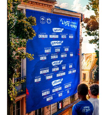 La prelista de Francia para