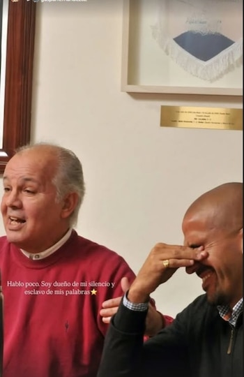 La foto que compartió Verón