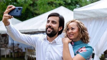 La actriz Aída Morales se