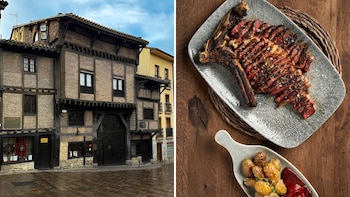 El restaurante con más historia de Vitoria-Gasteiz: fue fundado como casa de postas en un edificio del siglo XV y sirve cocina tradicional vasca