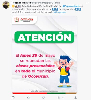 (captura de pantalla: @RosendoMoralesS/Twitter)