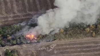 El ejército ucraniano difundió un