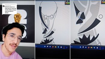 El Tiktoker agregó símbolos representativos