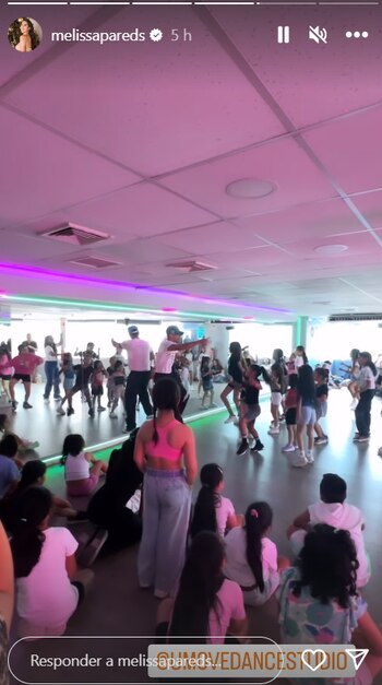 Melissa Paredes y Anthony Aranda