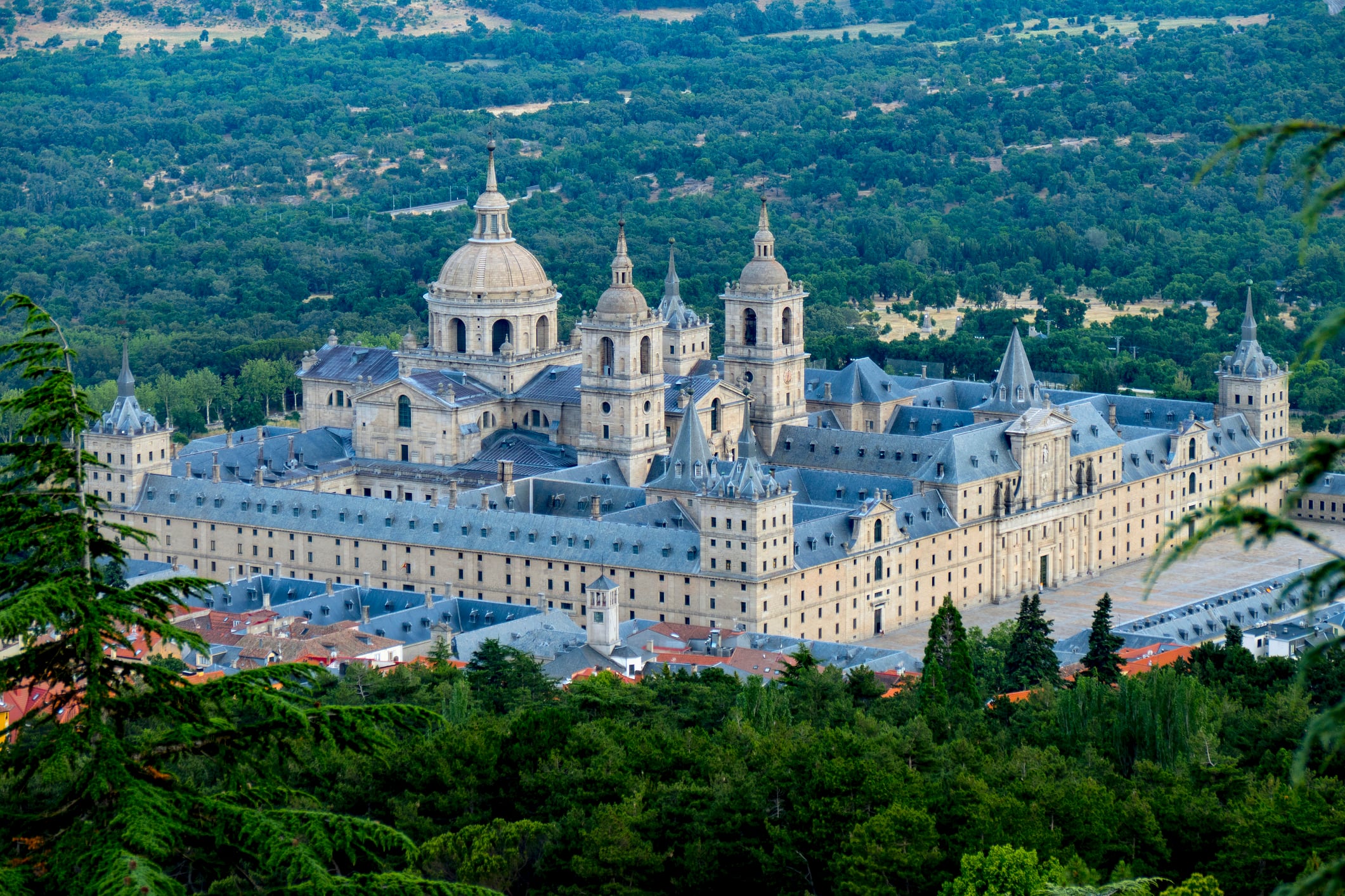 Monasterio y Real Sitio de San Lorenzo de El Escorial.