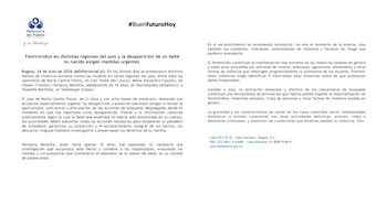 Fragmento del mensaje de la Defensoría del Pueblo - crédito Defensoría del Pueblo