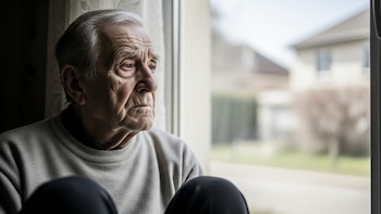 Rescatan a un anciano de