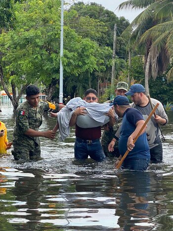 Vecinos y uniformados rescataron a