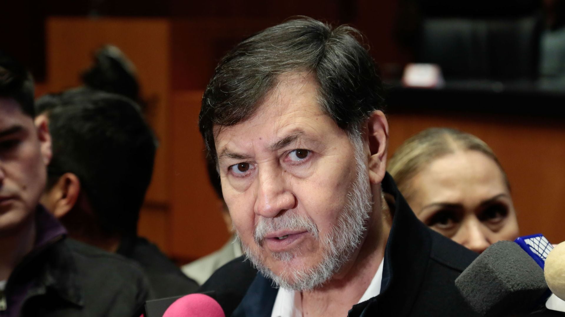 Noroña sostuvo que la presidencia de la Mesa Directiva pesa por la presión de Estados Unidos, la ofensiva de la ultraderecha y la elección intermedia de 2027 con 17 gubernaturas. Foto: Cámara de Diputados