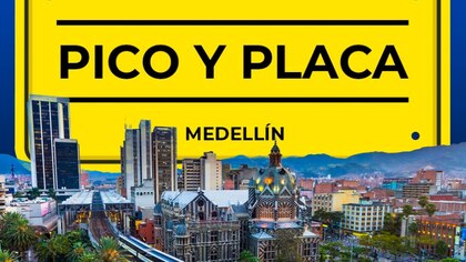 Así rotara el pico y placa en Medellín este lunes 13 de mayo