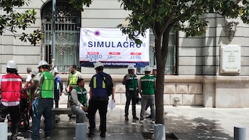 Suprema Corte y oficinas adelantan Simulacro Nacional 2026 en CDMX