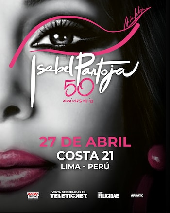 Isabel Pantoja vuelve a Lima