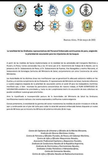 Como respuesta a la posición