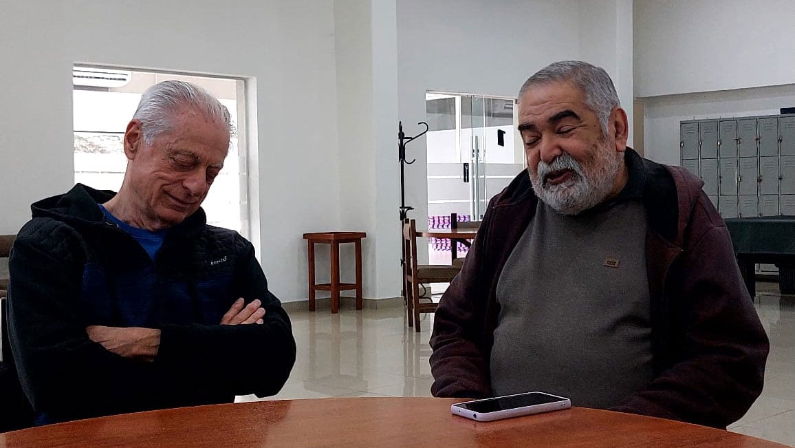 Jorge Bassano y Hugo Daivez