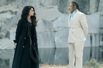 Penélope Cruz junto a Johnny Depp en 'Sed de sangre'