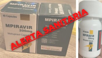 Comercialización ilegal del medicamento Molnupiravir,