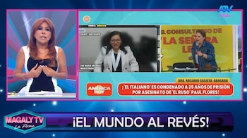 Magaly Medina critica la justicia peruana por reparación civil tras muerte de Paul Flores: “Se necesitan reformas del sistema judicial”. Captura: Magaly TV La Firme.