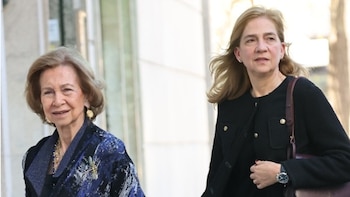 La reina Sofía, la infanta