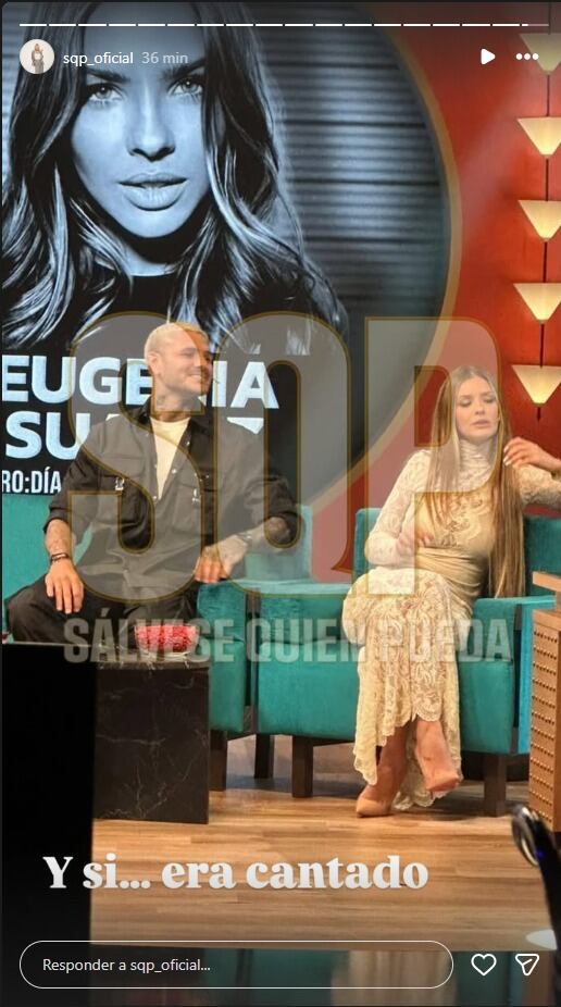 Mauro fue parte de la entrevista de la China con Mario Pergolini (Instagram)