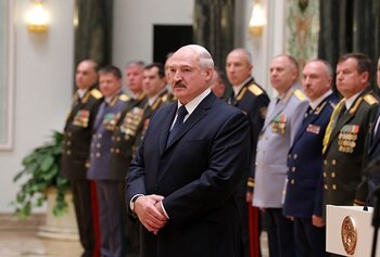 El presidente de Bielorrusia, Alexandr