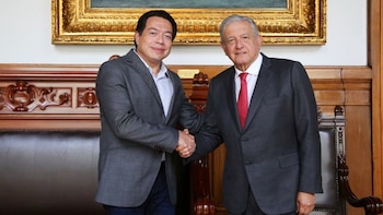 (Foto: Mario Delgado, AMLO)