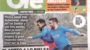 Olé, Argentina, miércoles 9 de