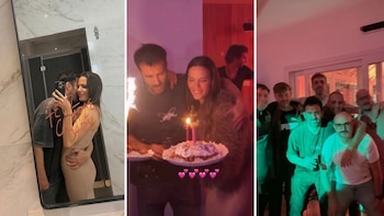 Fiesta sorpresa, brindis y mensajes de amor: así fue el cumpleaños de Darío Cvitanich junto a Ivana Figueiras y amigos