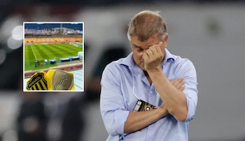 Diego Aguirre, técnico de Peñarol