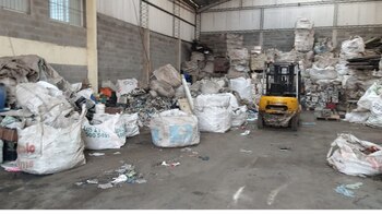 Uno de los "chatarreros", donde